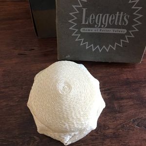 Vintage Pillbox Hat, with Original Box